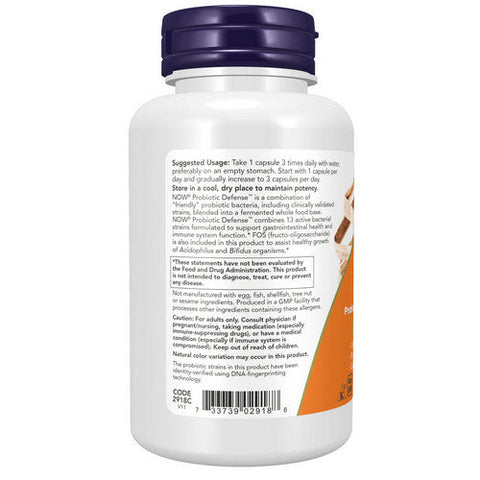 Now Foods, Probiotic Defense, 90 Vcaps Now Foods