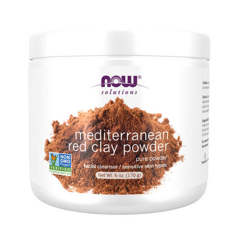Now Foods, Mediterranean Red Clay Powder, 6 OZ. Now Foods