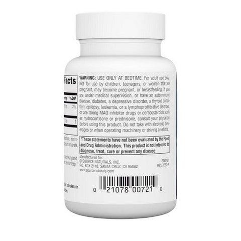 Source Naturals, Sleep Science Melatonin, 1 Mg, 300 Tabs Source Naturals