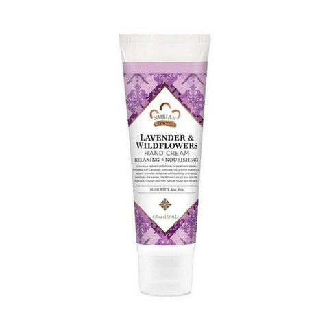 Nubian Heritage, Lavender And Wildflowers Hand Cream Lotion With Shea Butter, 4 Oz Nubian Heritage