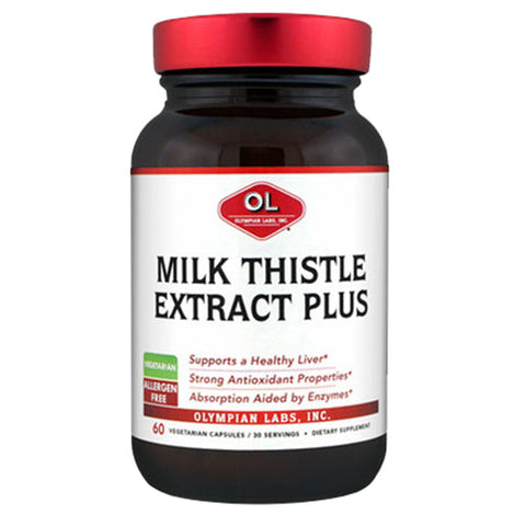 Olympian Labs, Milk Thistle Extract, 60 Caps Olympian Labs