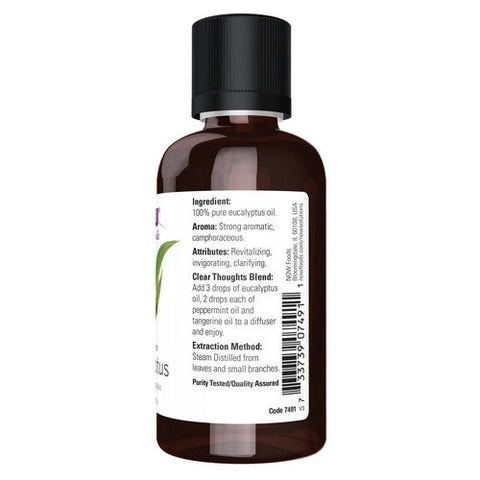 Now Foods, Eucalyptus Oil, 2 oz Now Foods