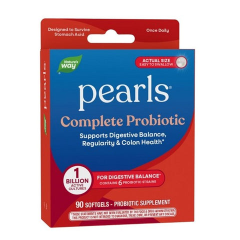 Probiotic Pearls Complete 90 Softgels by Nature's Way