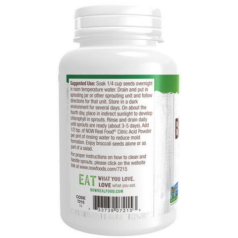 Now Foods, Broccoli Seeds, 4 oz Now Foods