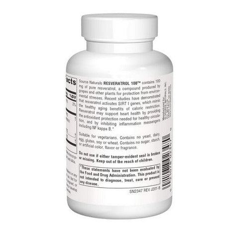 Source Naturals, Resveratrol, 100 mg, 240 tabs Source Naturals