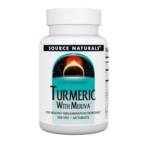 Source Naturals, Turmeric With Meriva, 500 Mg, 60 Tabs Source Naturals