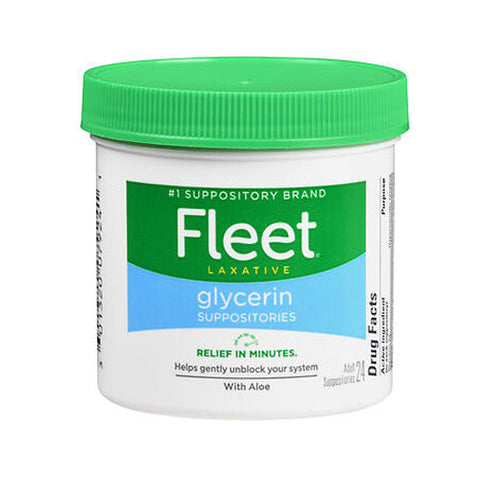 Fleet, Glycerin Suppositories Adult, 24 each Fleet