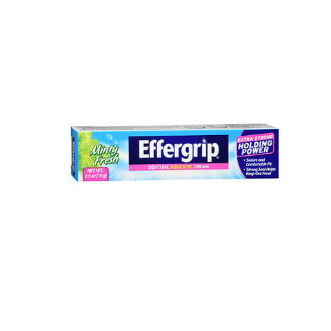 Med Tech Products, Effergrip Denture Adhesive Cream, 2.5 oz Effergrip