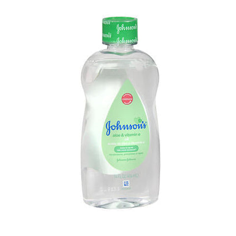 Johnson's, Johnsons Baby Oil With Aloe Vera Vitamin E, 14 Oz Johnson's