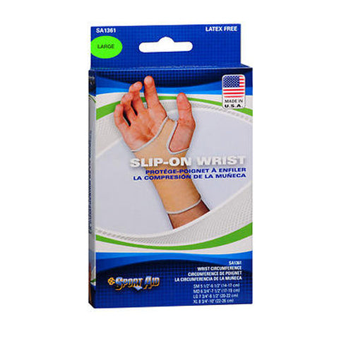 Sport Aid, Slip-On Wrist Support Large, 1 Each Sport Aid