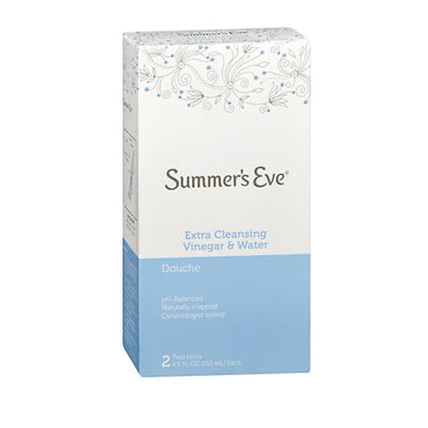 Summers Eve, Extra Cleansing Vinegar Water Douche Summers, 2 X 4.5 oz Summers Eve