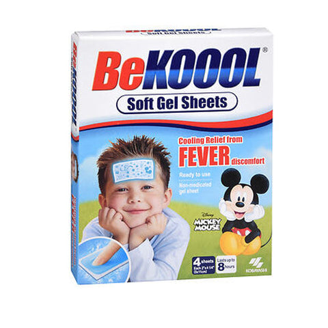 Be Koool, Soft Gel Sheets For Kids, 4 each Be Koool