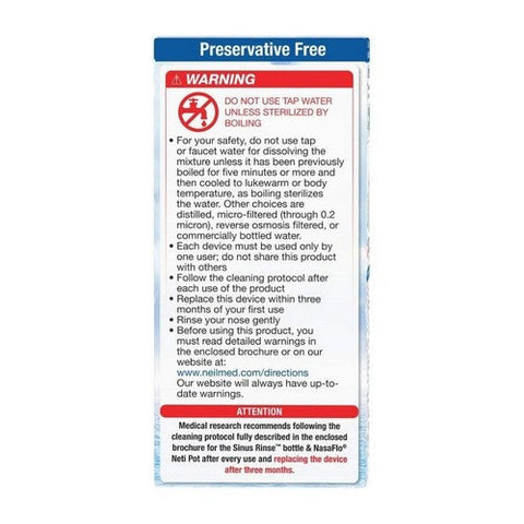 Neilmed, Sinus Rinse Starter Kit, 1 each Neilmed