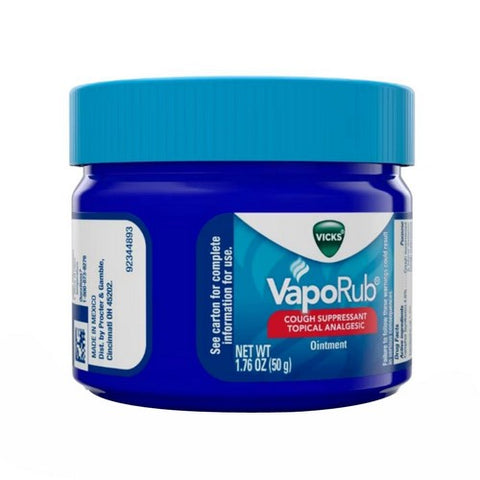 Vicks, Vaporub Cough Suppressant Ointment, 1.76 Oz